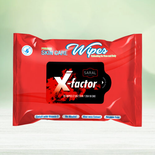 25 Skin Care Wipes_X Factor
